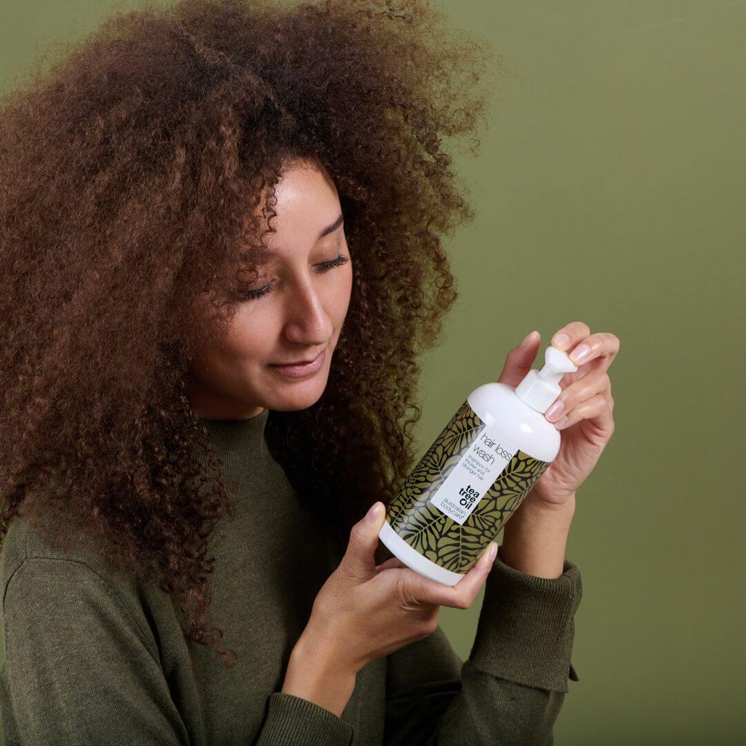 Šampon proti vypadávání vlasů a vitamíny pro podporu růstu vlasů - Produkty na posílení tenkých a poškozených vlasů