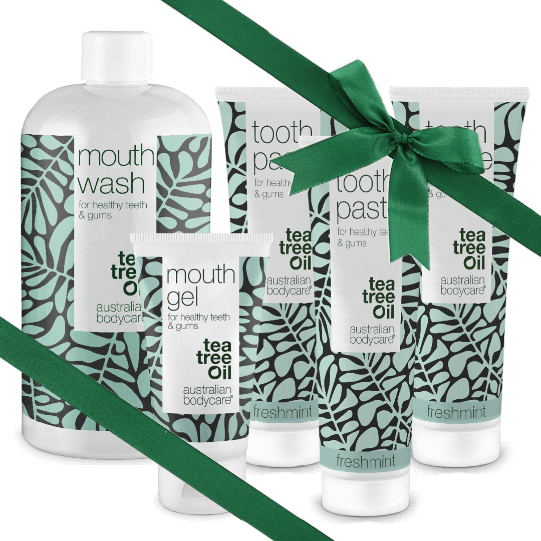 Dárek pro dědečka - 5 produktů na péči o ústa s Tea Tree olejem