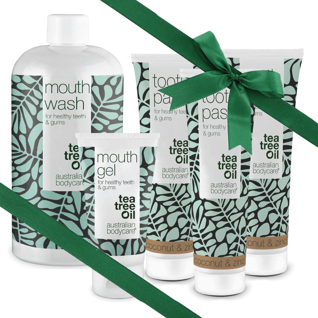 Dárek pro dědečka - 5 produktů na péči o ústa s Tea Tree olejem