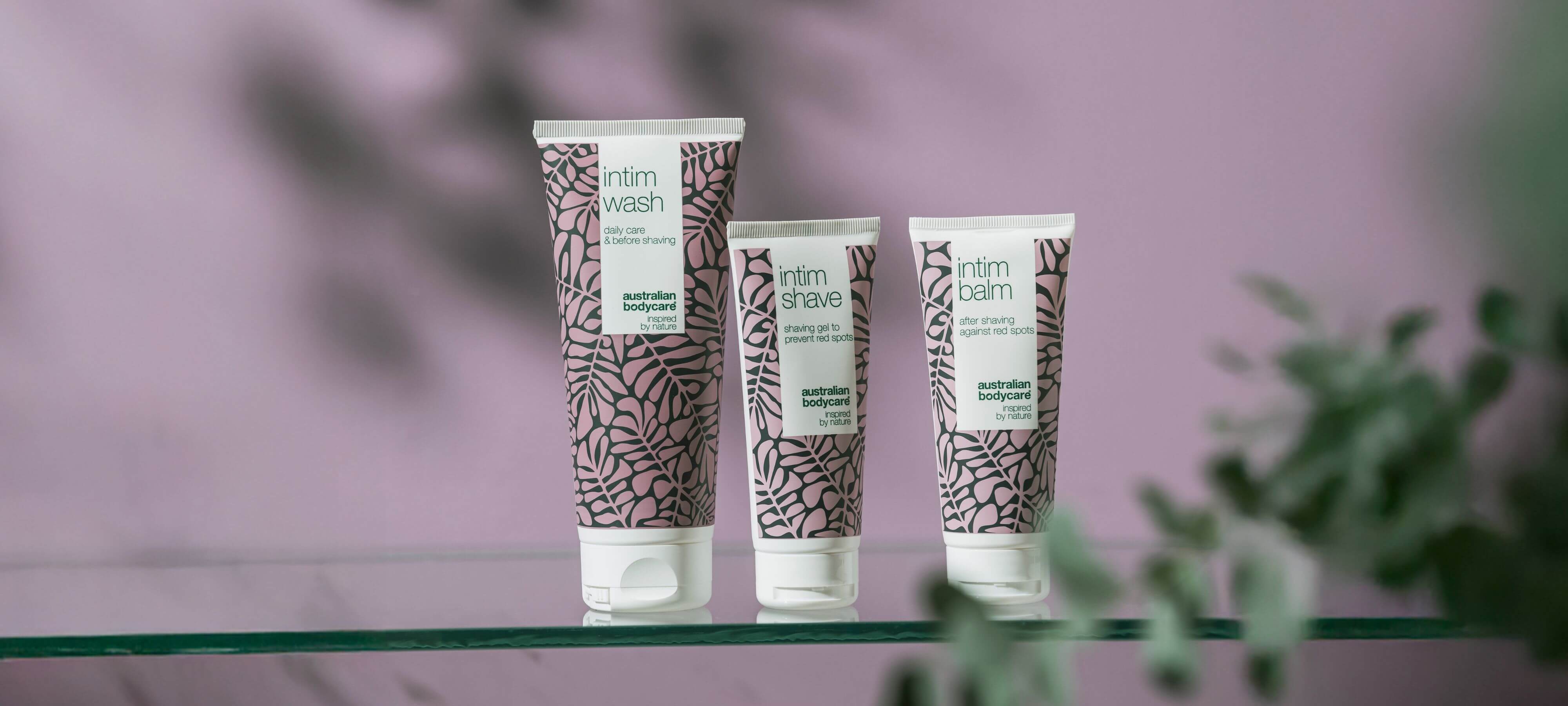 Intimní holení - Přípravky pro holení intimních partií proti pupínkům a zarůstajícím chloupkům od Australian Bodycare