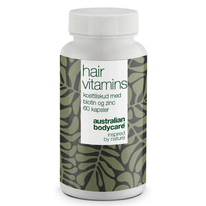 Vitamíny na vlasy s biotinem - Udržují zdravé vlasy a mohou být použity při vypadávání vlasů