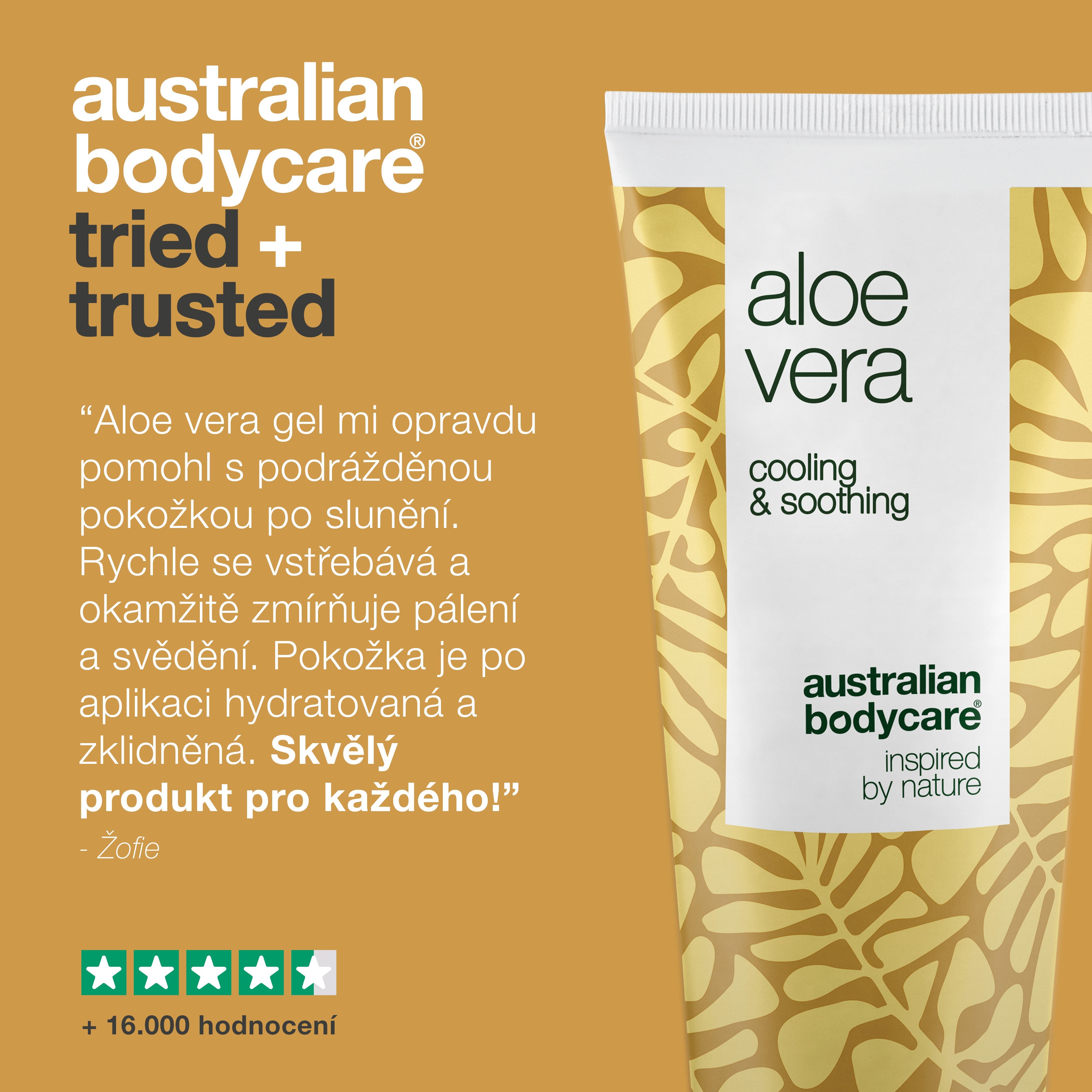 Organiczny żel Aloe Vera – Nawilżająca i odświeżająca pielęgnacja skóry – Organiczny żel Aloe Vera nawilża i odświeża suchą i eksponowaną na słońce skórę. Nietłusta, szybko wchłaniająca się formuła do codziennej pielęgnacji skóry.