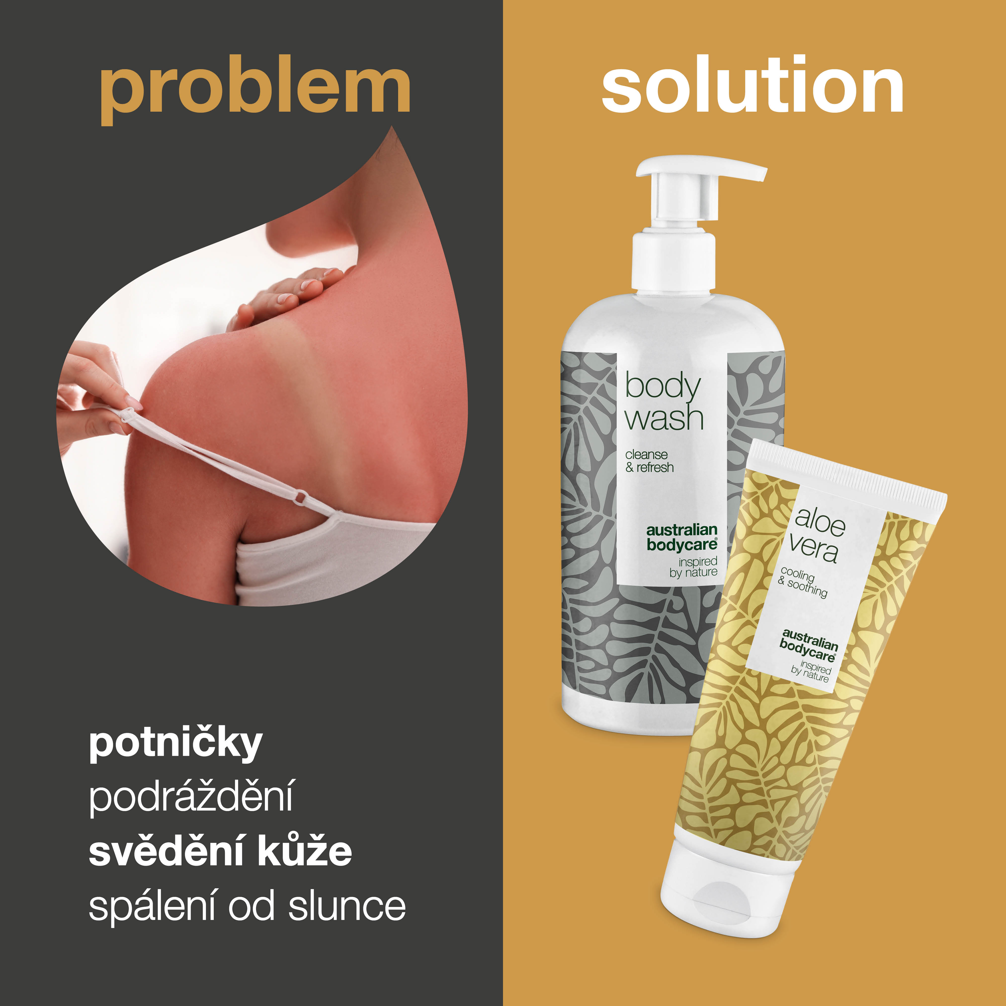 2 Produkty do podrażnienia skóry: Kojące i uspokajające produkty do ciała stosowane w leczeniu kłujących upałów