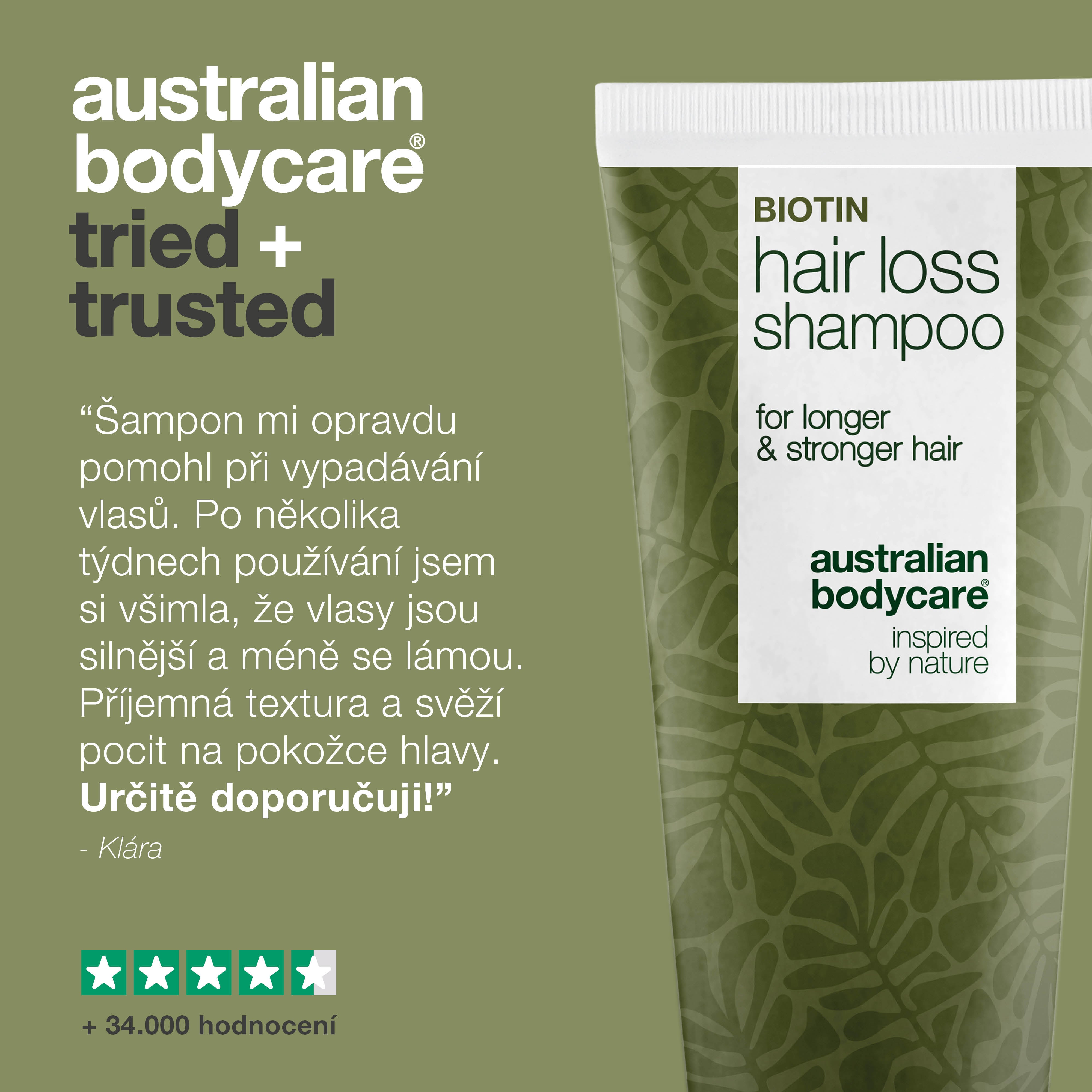 Šampon redukuje vypadávání a řídnutí vlasů —  Šampon redukuje vypadávání vlasů a posiluje je díky biotinu, kofeinu a Capilia Longa, které revitalizují pokožku hlavy a stimulují kořínky.