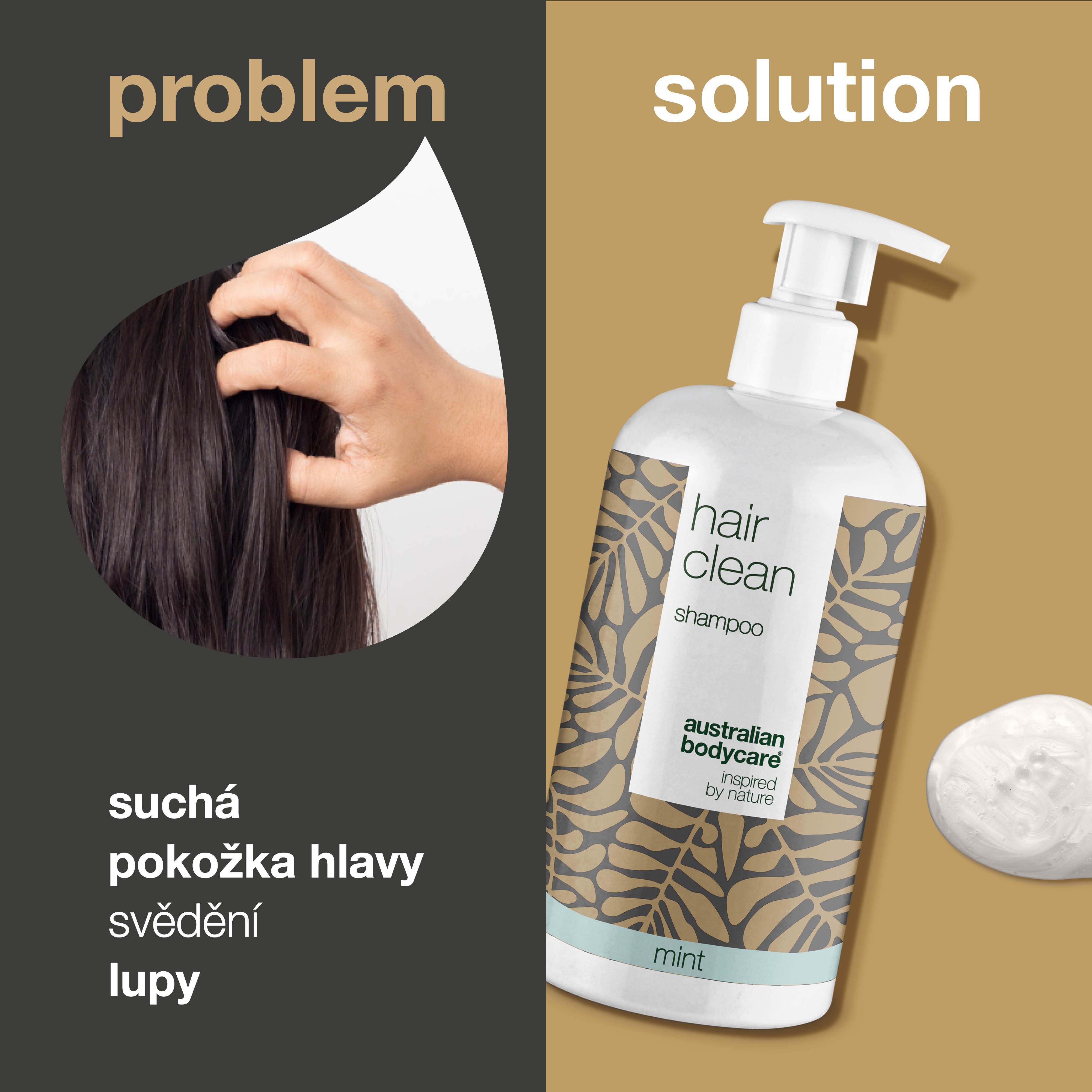4 Tea Tree šampony 500 ml Mint za cenu 3 - výhodný balíček — Balení 4 šamponů (500 ml): Tea Tree Oil a Mint