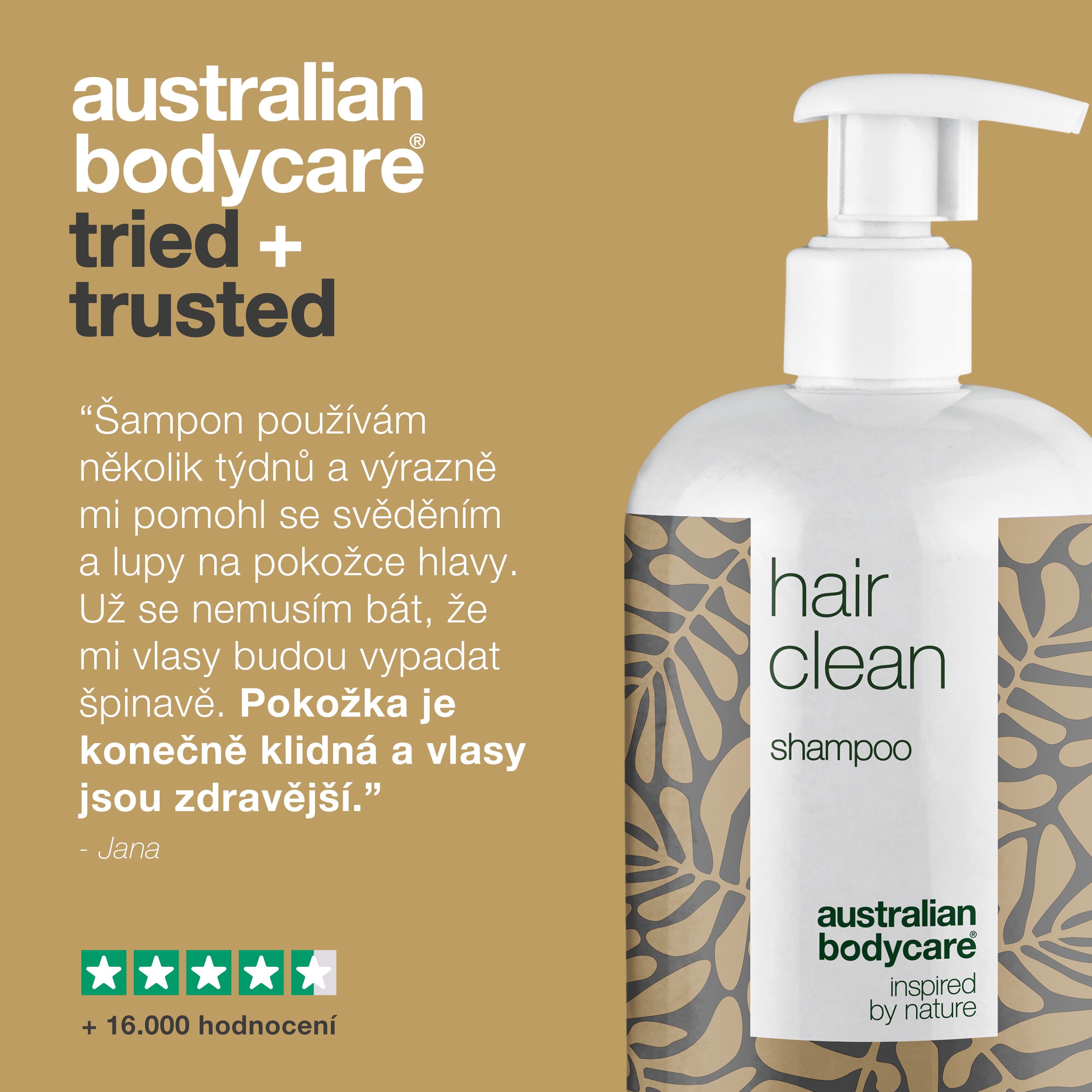 4 Tea Tree šampony 500 ml Mint za cenu 3 - výhodný balíček — Balení 4 šamponů (500 ml): Tea Tree Oil a Mint