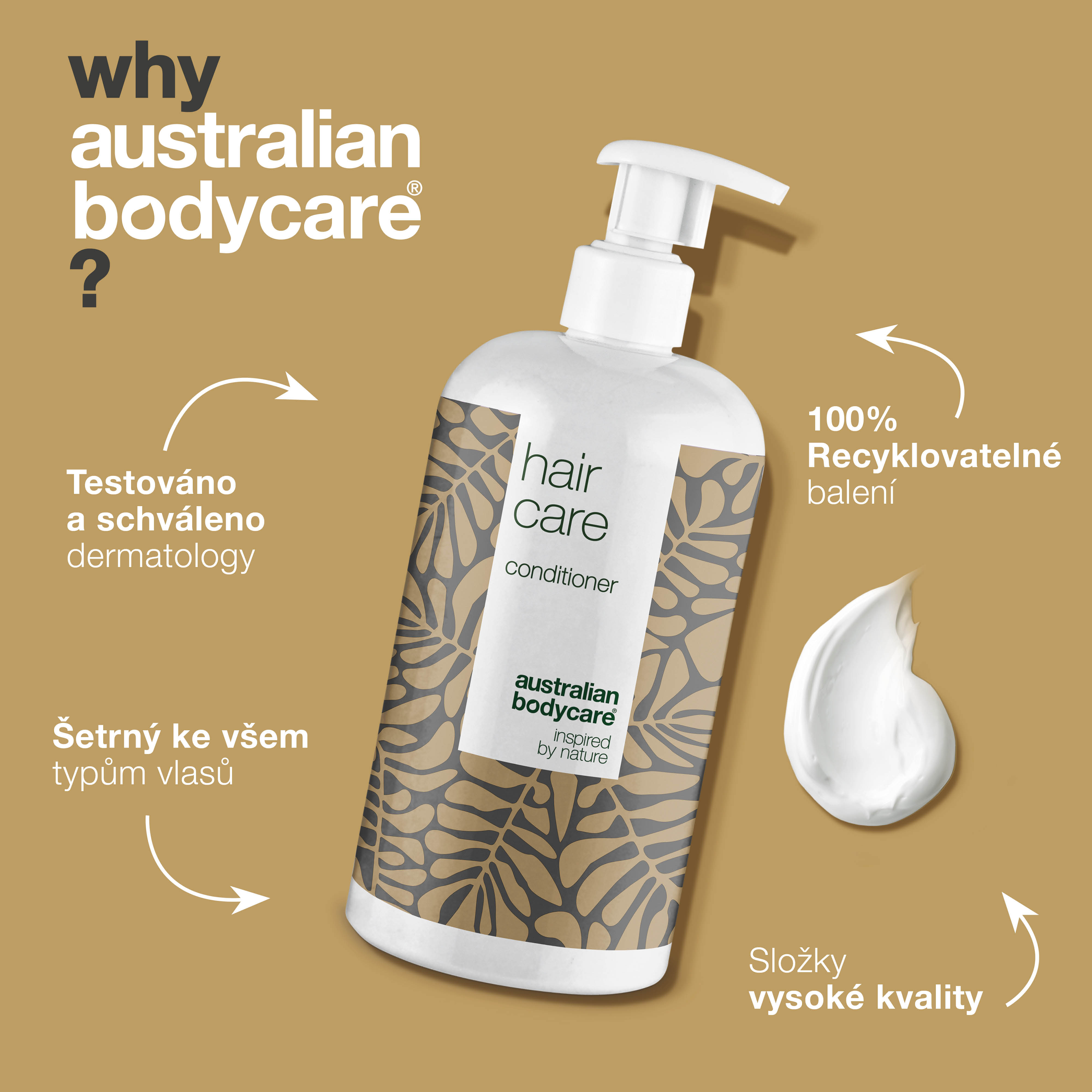 4 za 3 Kondicionér pro péči o vlasy 500 ml - výhodný balíček — Nabízené balení obsahuje 4 kondicionéry (500 ml): Tea Tree Oil.