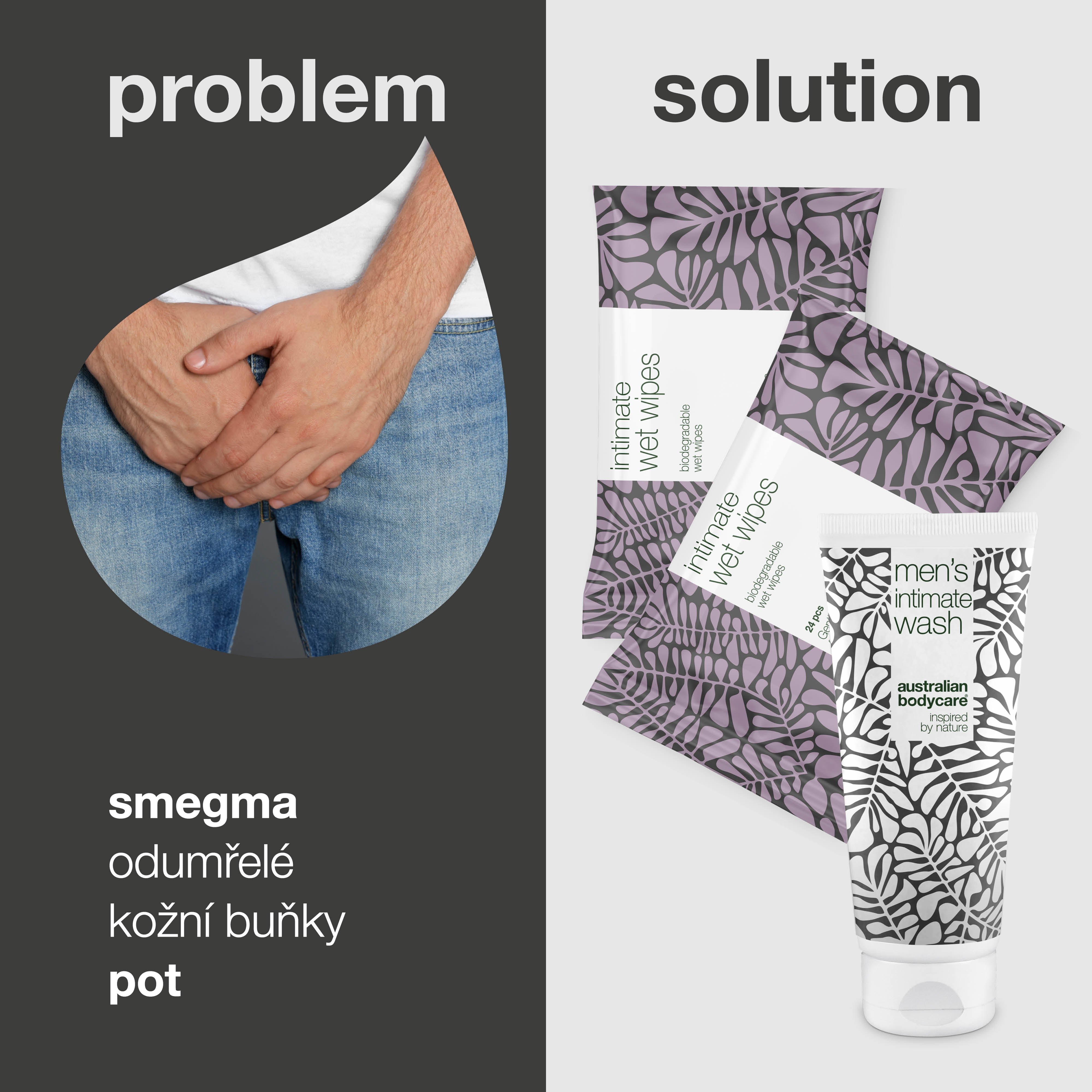 Smegma Care Pack: czyści okolice intymne i zapobiega smegmie