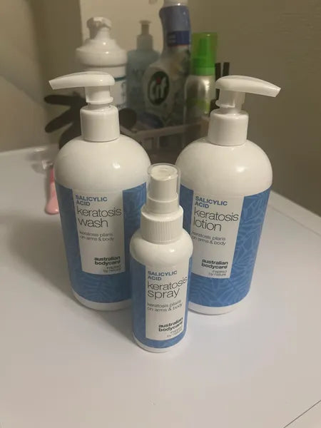 Výsledek zákazníka keratosis pilaris – Isabell C.
