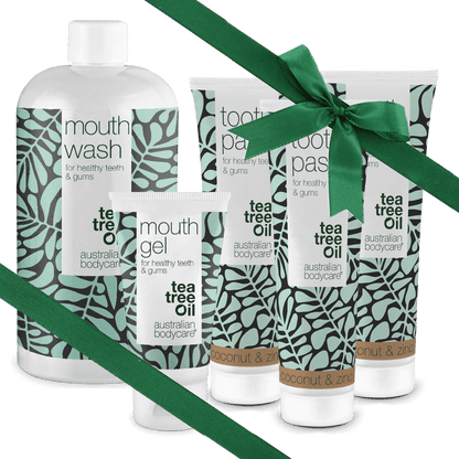 Dárek pro dědečka  - 5 produktů na péči o ústa s Tea Tree olejem