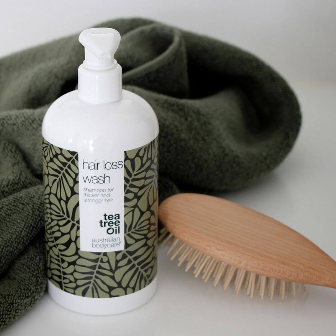 Šampon proti vypadávání vlasů a vitamíny pro podporu růstu vlasů - Produkty na posílení tenkých a poškozených vlasů