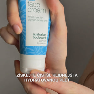Pleťový krém s kyselinou salicylovou na pupínky a černé tečky — lehký, nemastný krém na obličej pro mastnou a problematickou pleť, čistí póry, snižuje maz a zjemňuje pokožku.