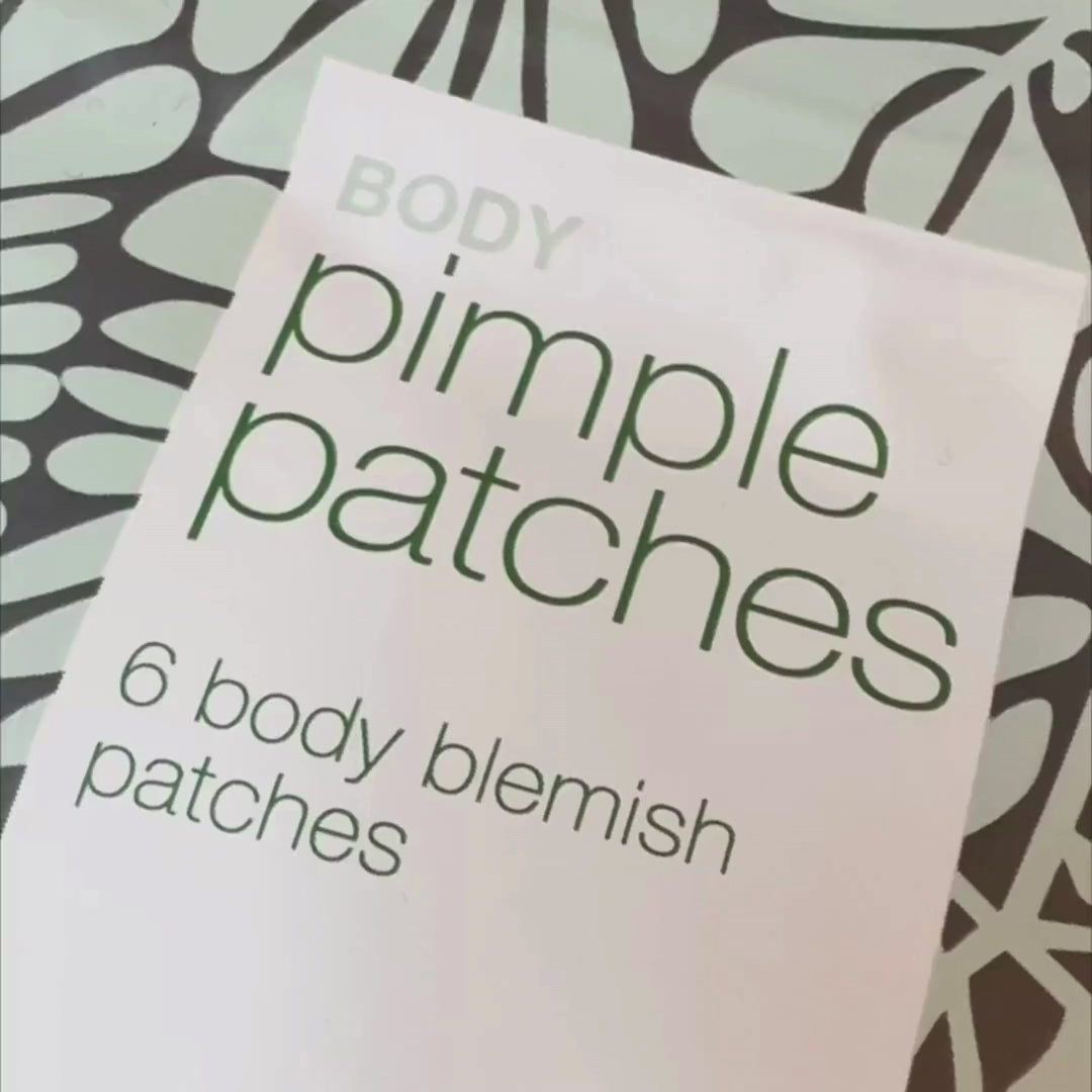 Body Pimple Patches – Náplasti na pupínky na tělo