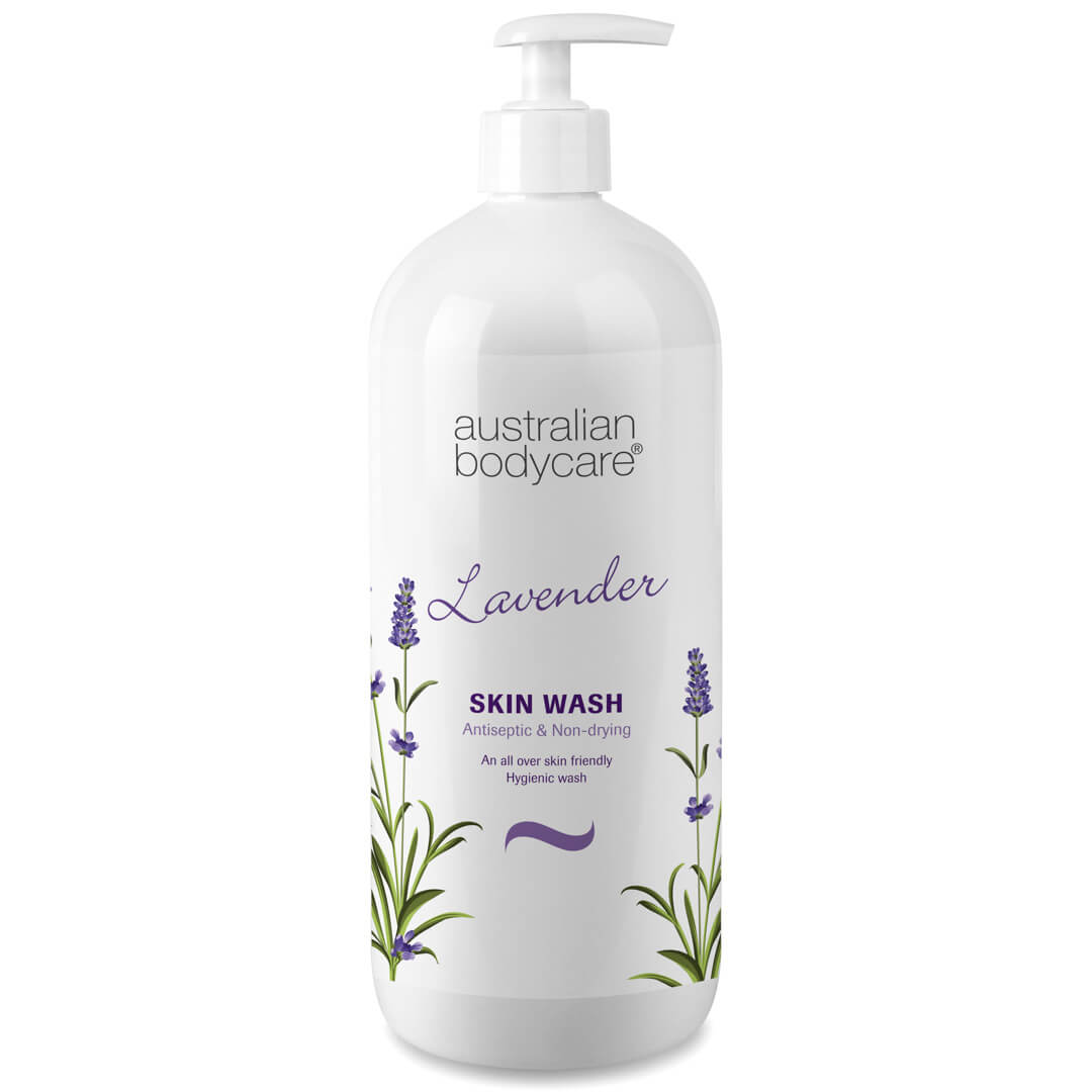 Levandulové mytí pokožky - Sprchový gel s olejem Tea Tree a levandulí pro každodenní mytí těla