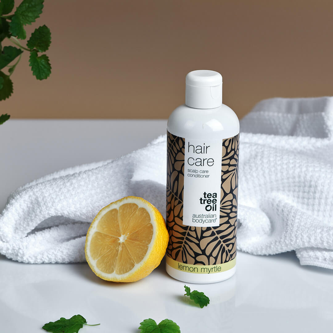 Sada pro péči o pokožku hlavy s citronovou myrtou — 3x produkty s Tea Tree Oil a Lemon Myrtle na lupy a suchou pokožku hlavy