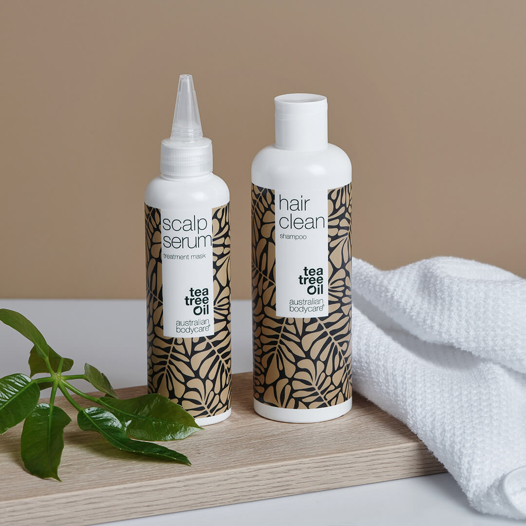 Šampon pro namáhané vlasy od chlóru — Šampon Tea Tree Oil odstraňuje zápach chlóru