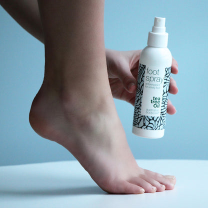 Sprej na nohy pro péči zápachu nohou - Antiperspirant s Tea Tree olejem proti pocení a zápachu nohou