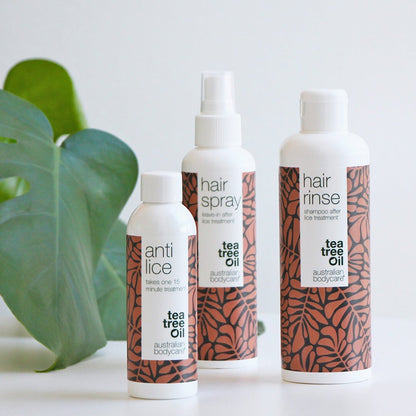 Sada proti vším s Tea Tree olejem - 3 přípravky k rychlé likvidaci vší