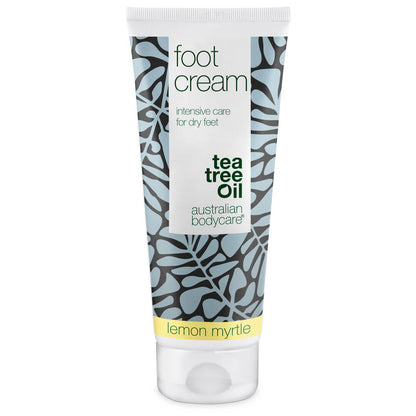 Krém na nohy 10% urea - Vyživující krém na nohy se 100% přírodním Tea Tree olejem