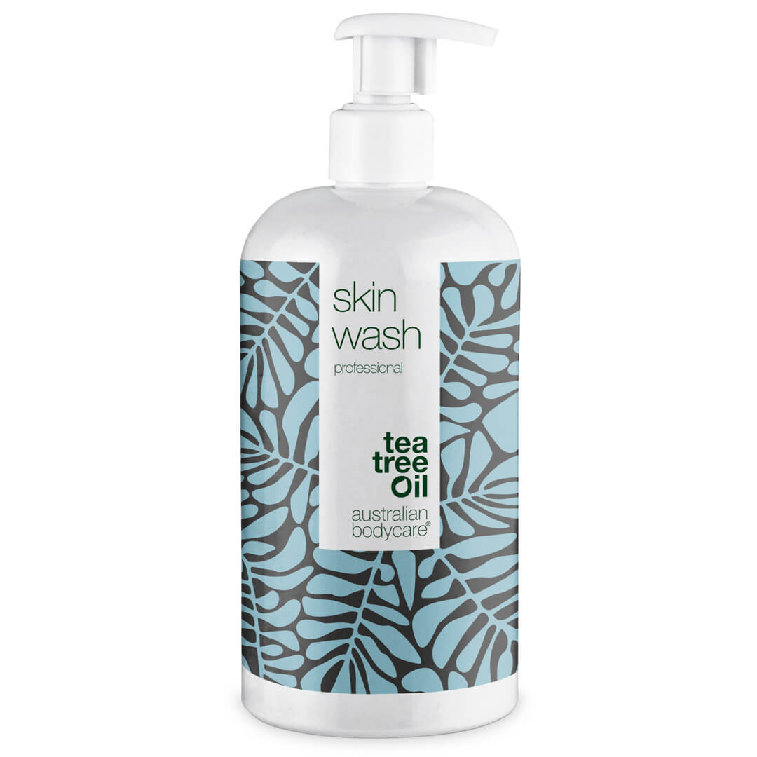 Mycí gel na pokožku s olejem Tea Tree - Profesionální sprchový gel proti pupínkům a nečisté pokožce